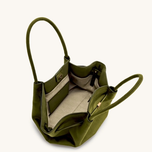 JW PEI Hana Medium Suede Tote Bag - Picture 4 of 5